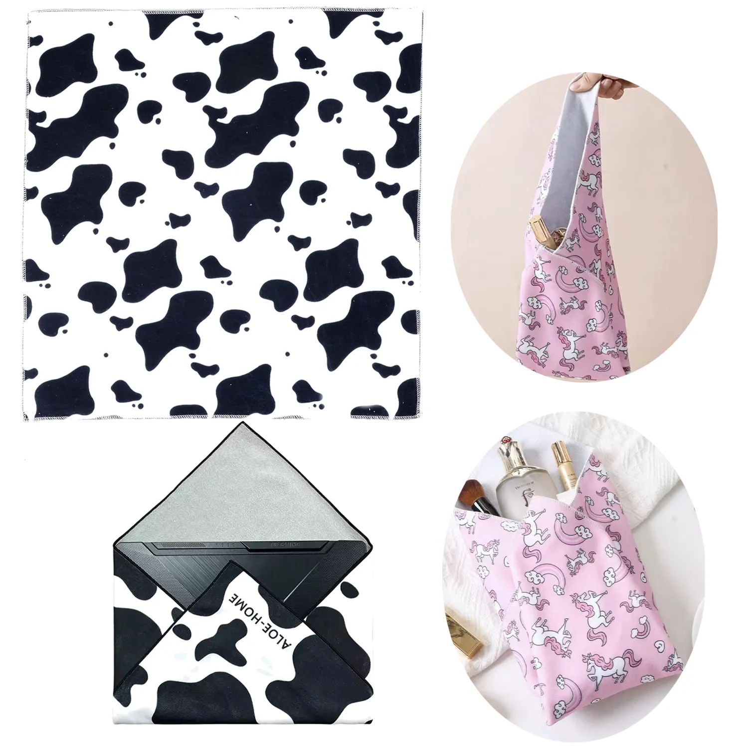 Self-Adhesive Cloth Makeup Bag 2