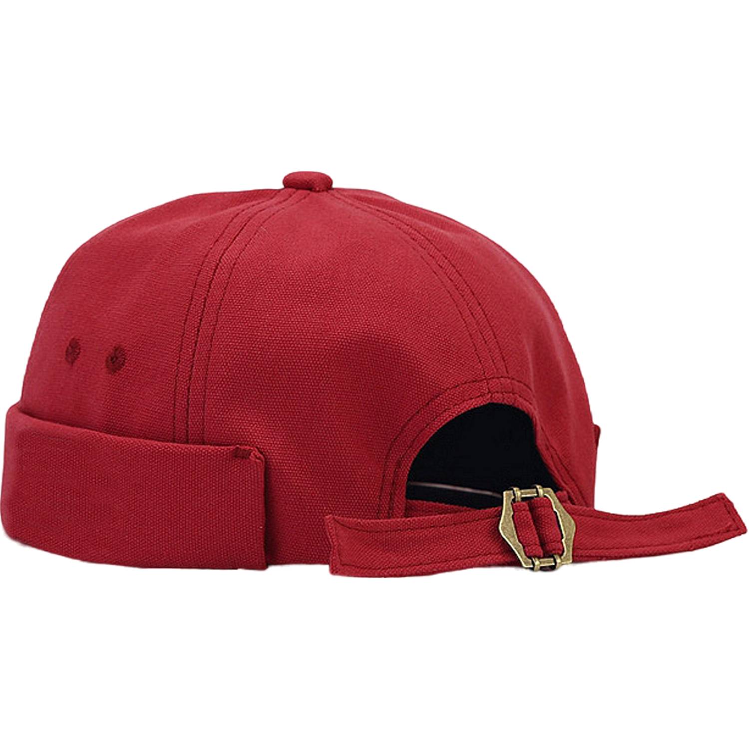 Adjustable Brimless Rolled Cuff Skull Caps 17