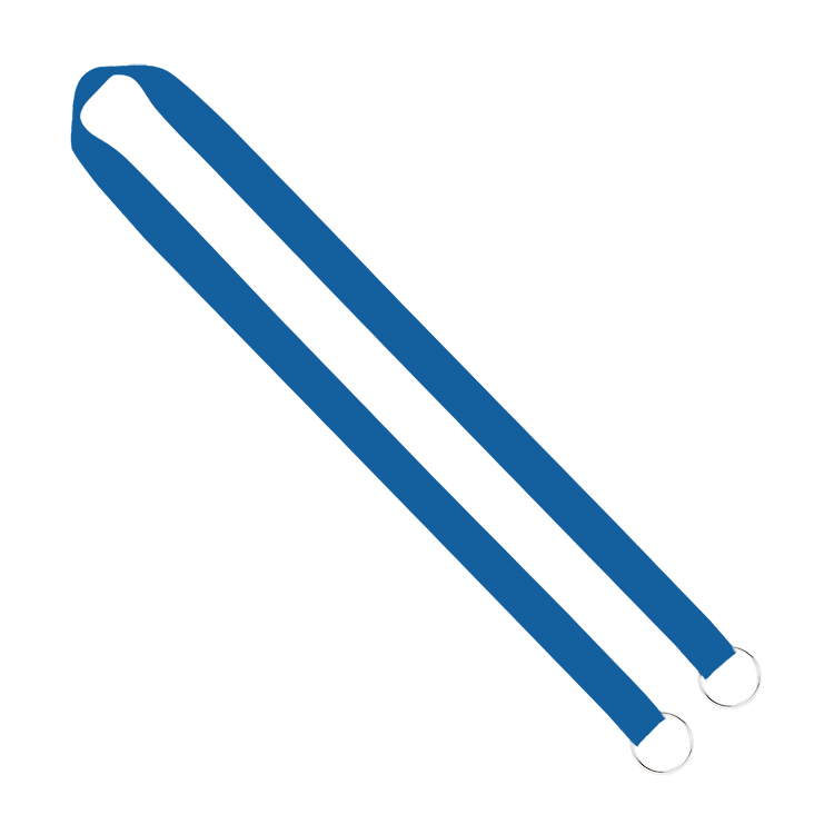 3/4" Screen Printed Lanyard with Double Clips 23