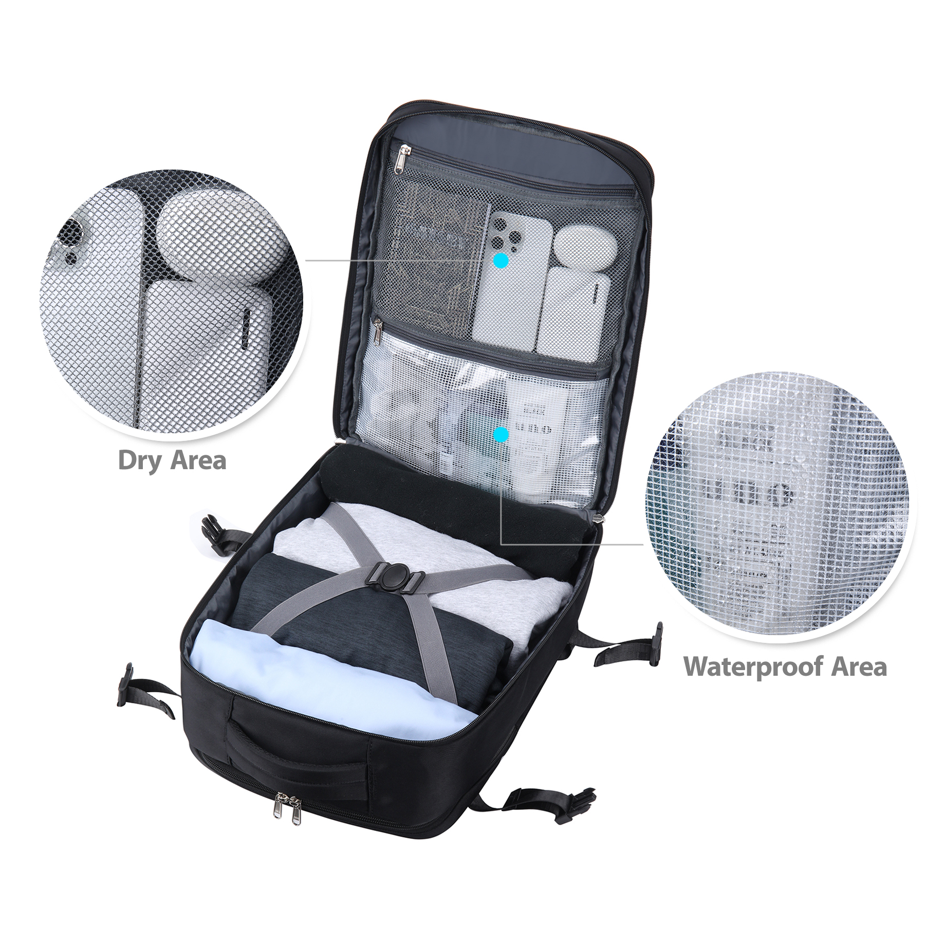 Flight Approved 15.6" Travel Backpack 8