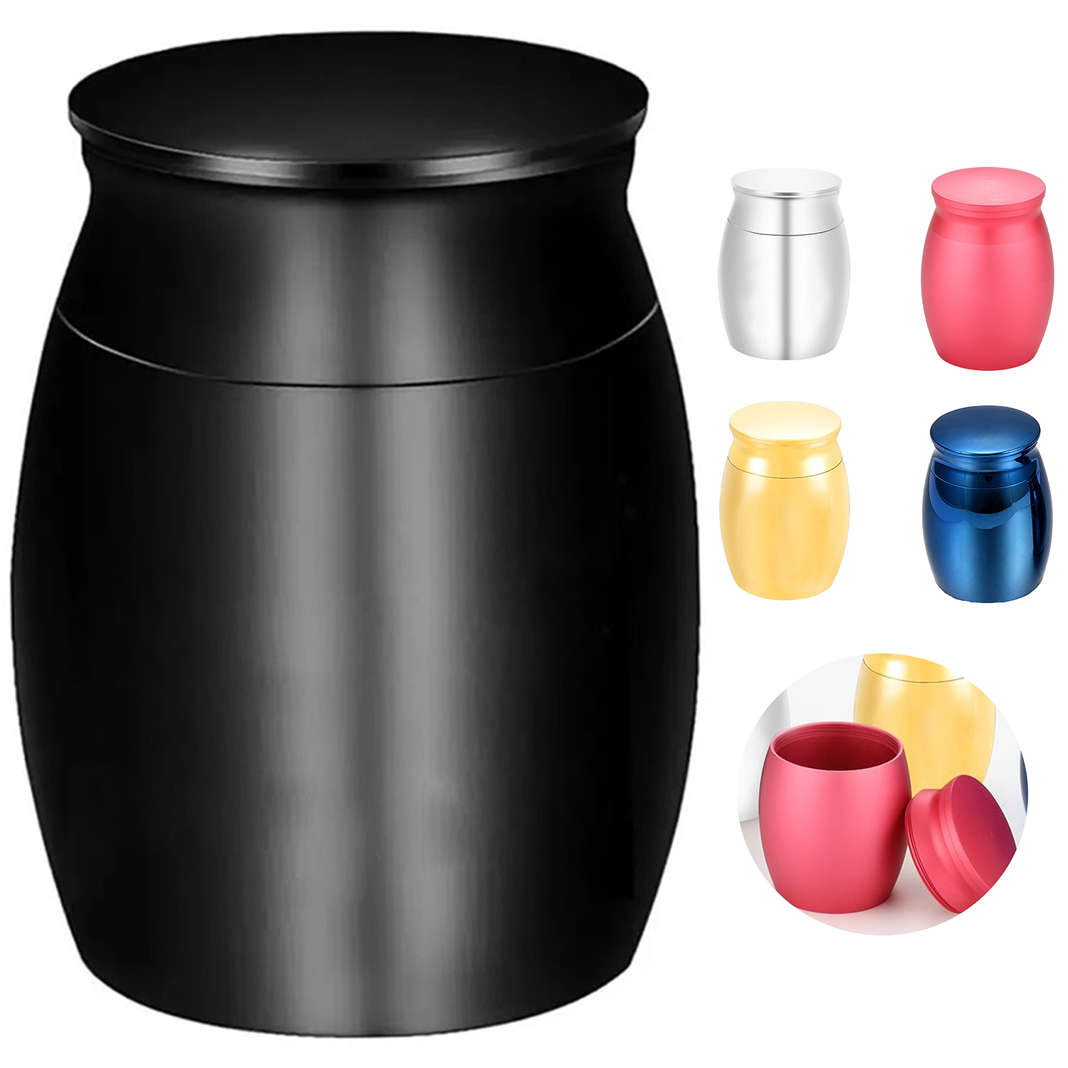 Aluminum Pet Cremation Tiny Urns 8