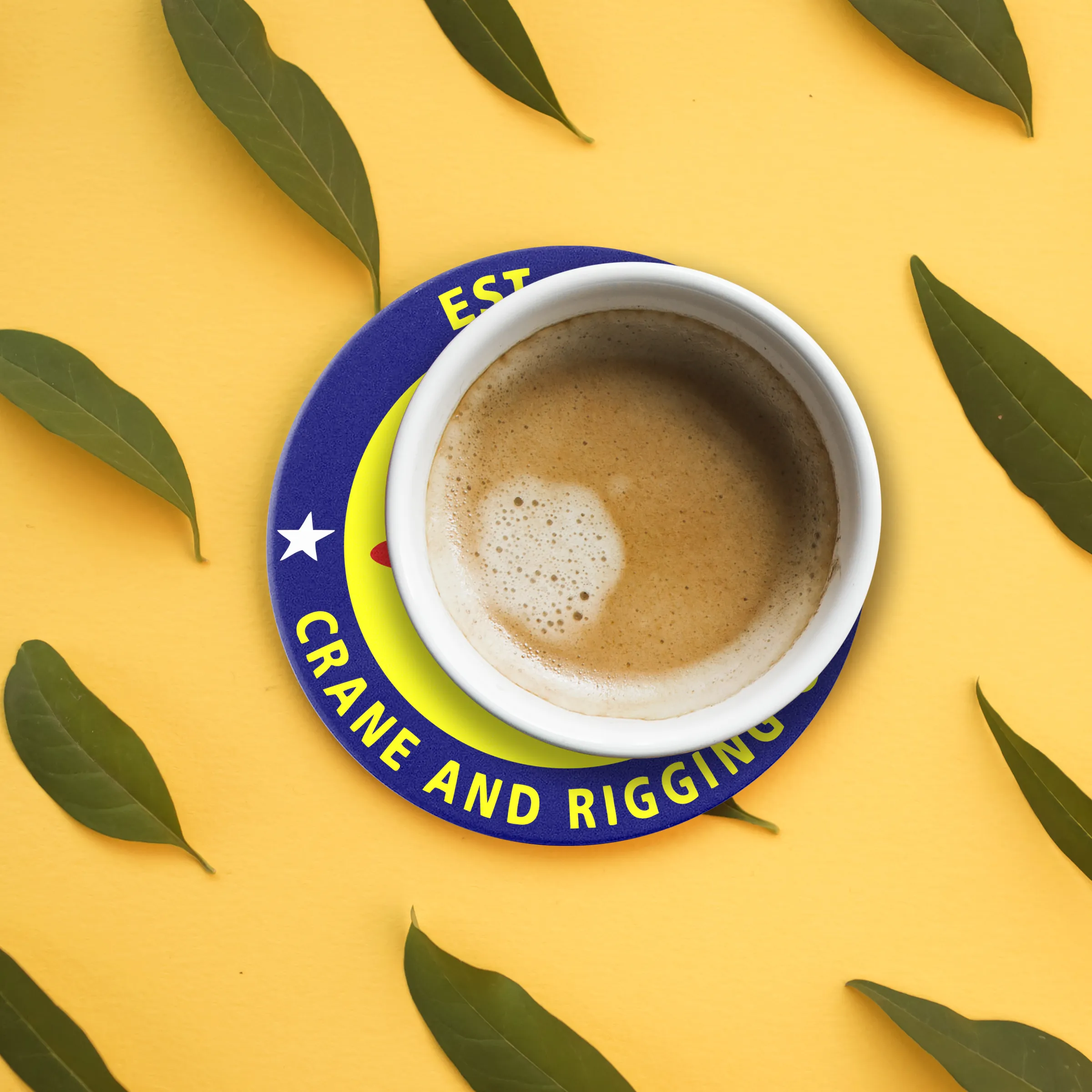 3.5" Circular Pulpboard Coaster - 4 color print 3