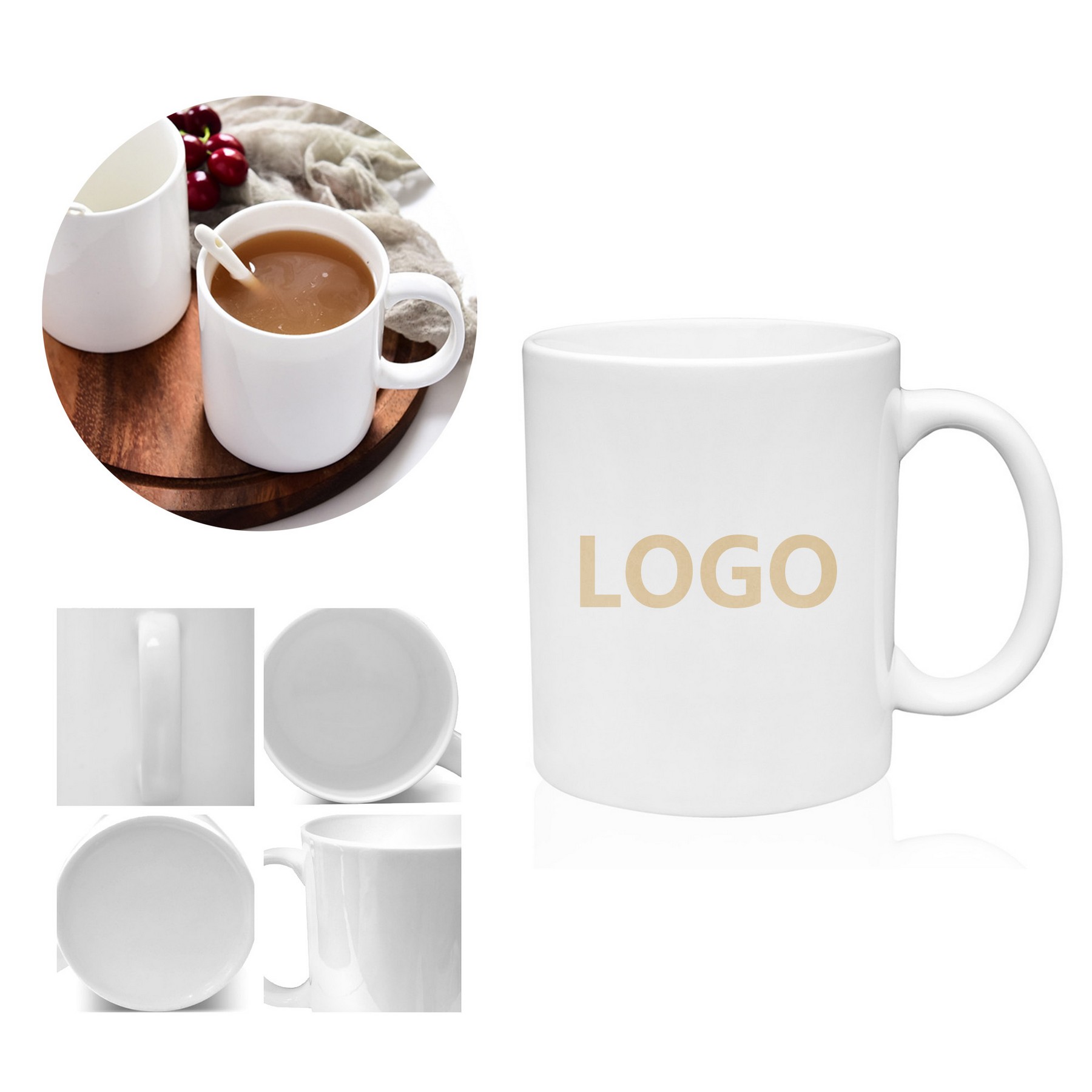 11 Oz. Traditional Coffee Mugs