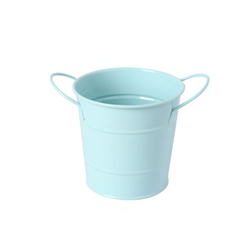 20 oz Mini Colored Metal Buckets with Handle 12