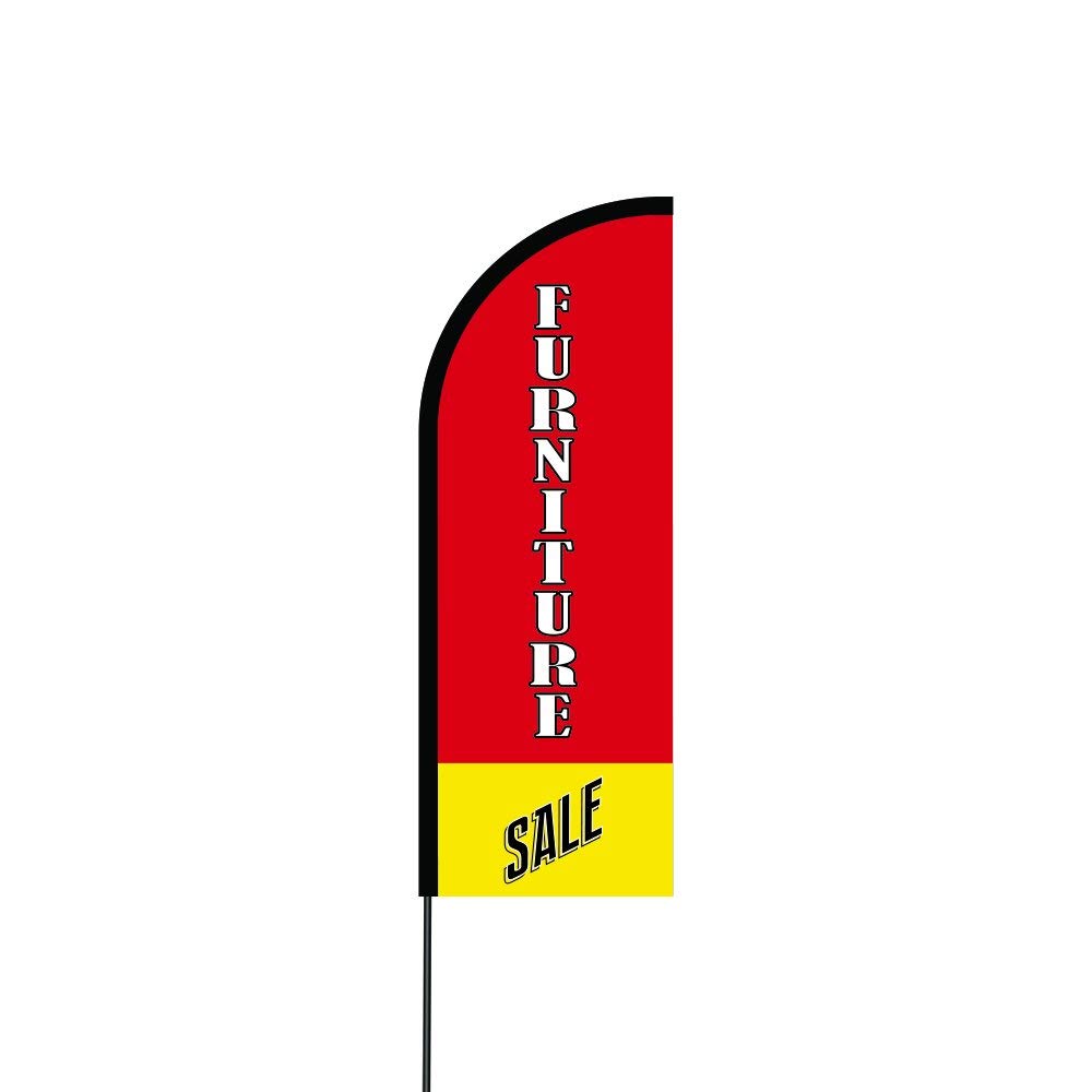 Furniture Sale Flag Kit 17' Feet Feather Flag Sign Outdoor Banner 2