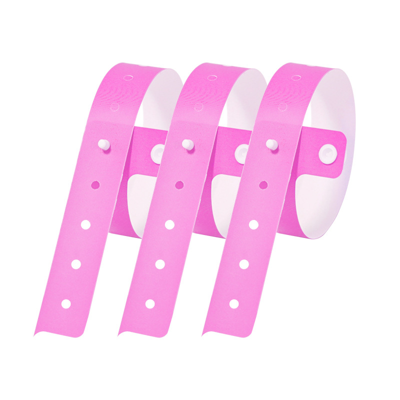 Premium Plastic Secure Snap Wristbands 3
