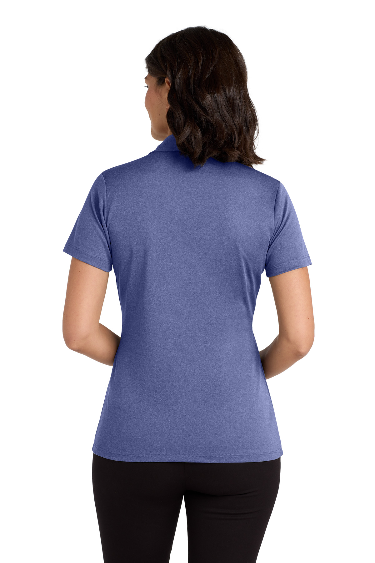 Port Authority Women's Heathered Silk Touch Performance Polo. LK542 12