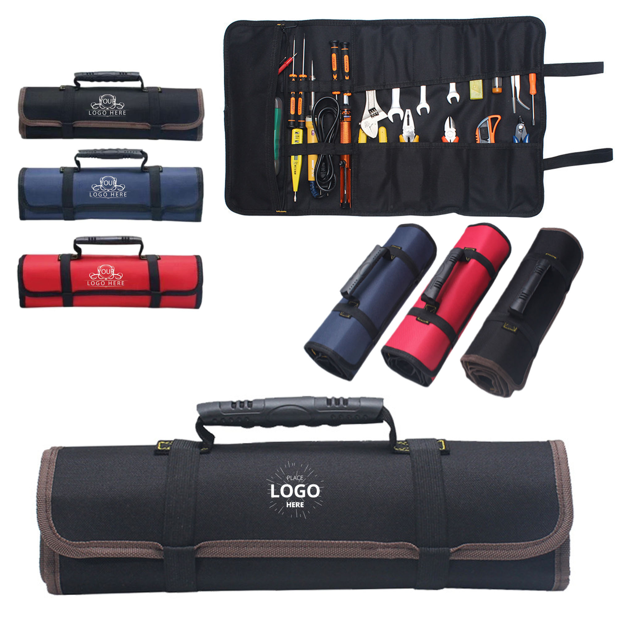 Personalized Pocket Tool Roll 3
