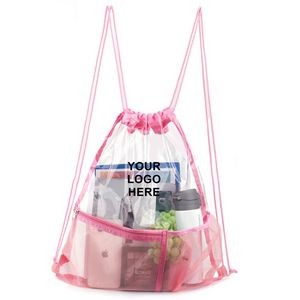 Clear Drawstring Bag 8