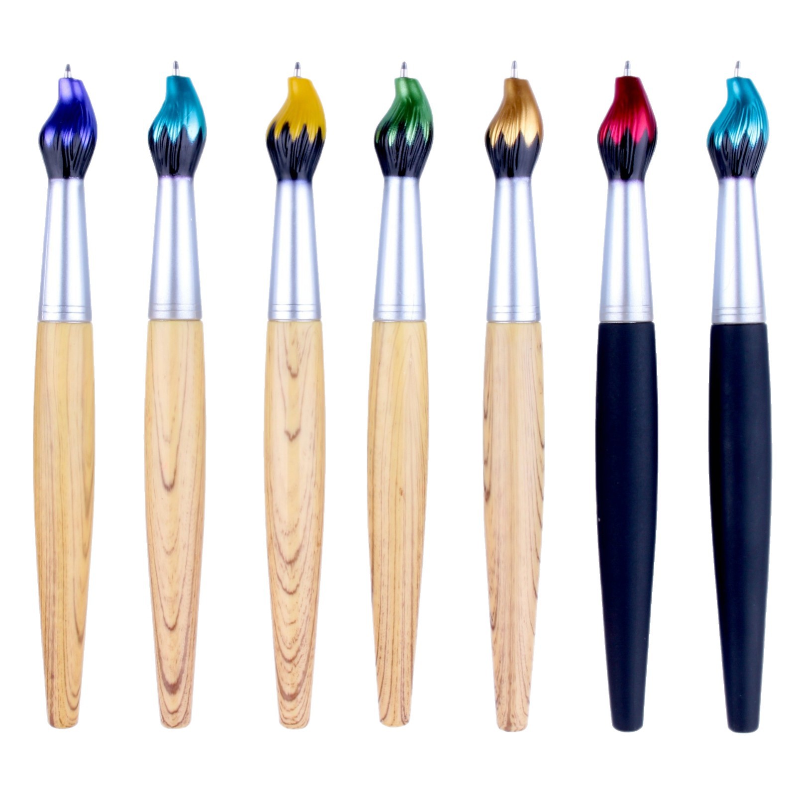 Customizable Brush-Shaped Ballpoint Pen 1