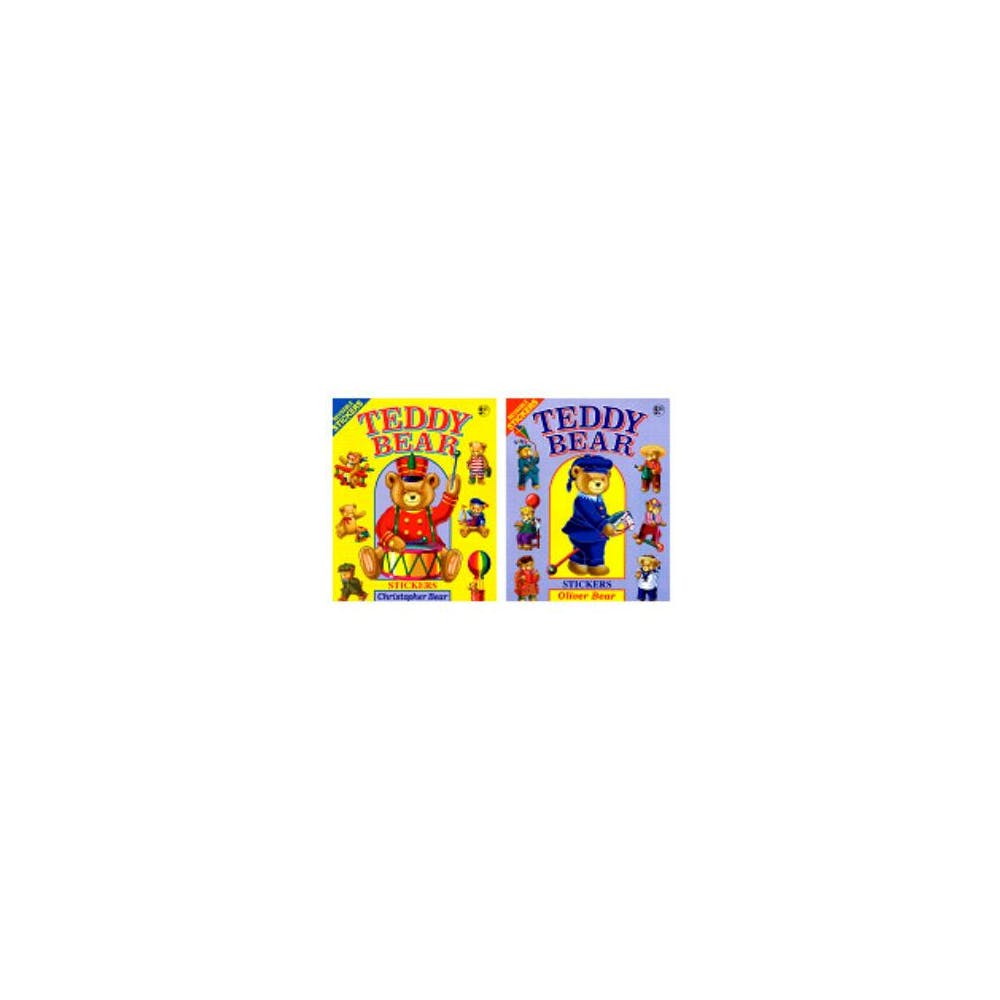 Teddy Bear Sticker Book - 10 Pages 12" x 9.5" 1