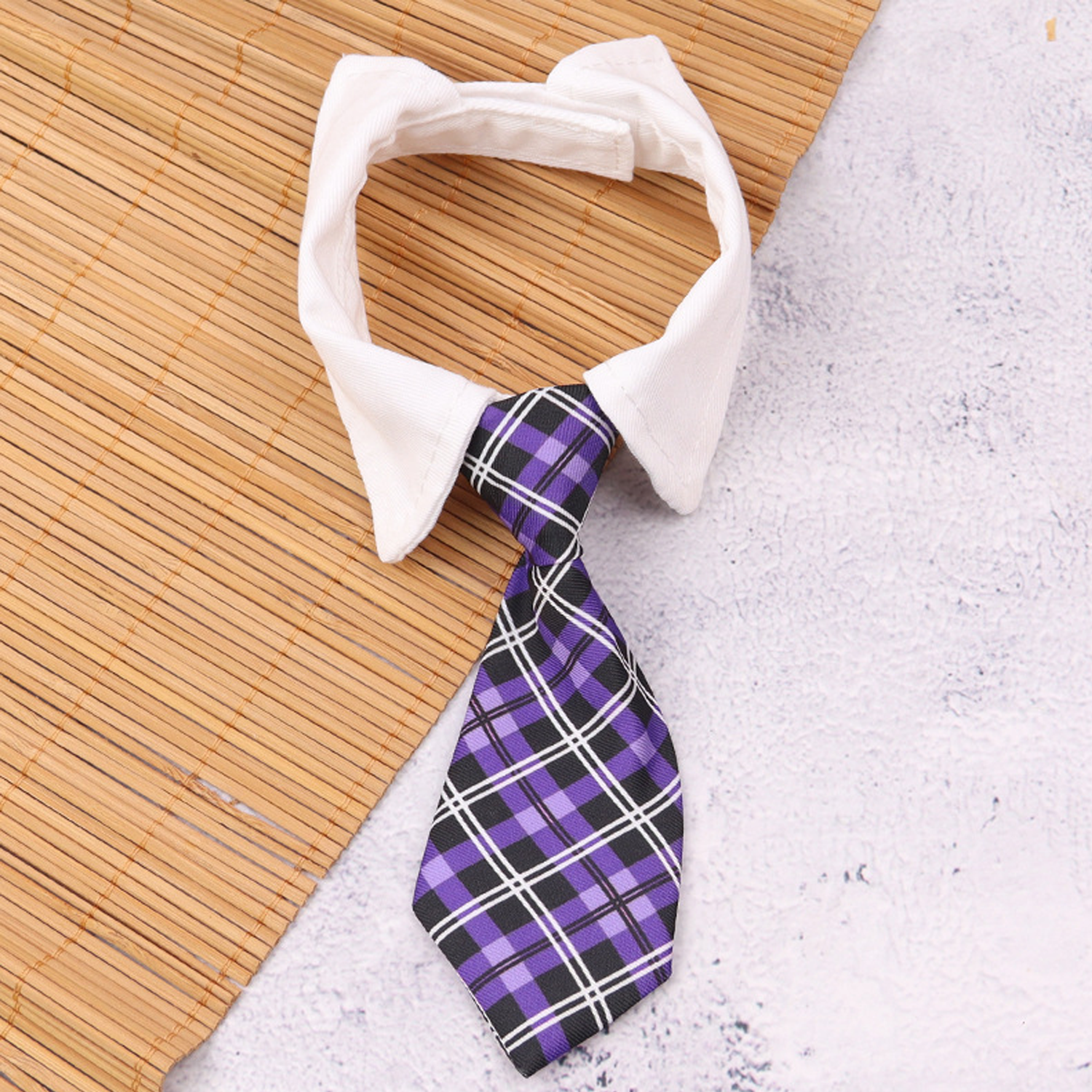 Adjustable Polycotton Pet Neck Tie 19