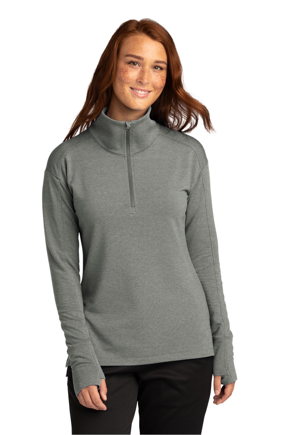 Sport-Tek® Women's Sport-Wick Flex Fleece 1/4-Zip 5