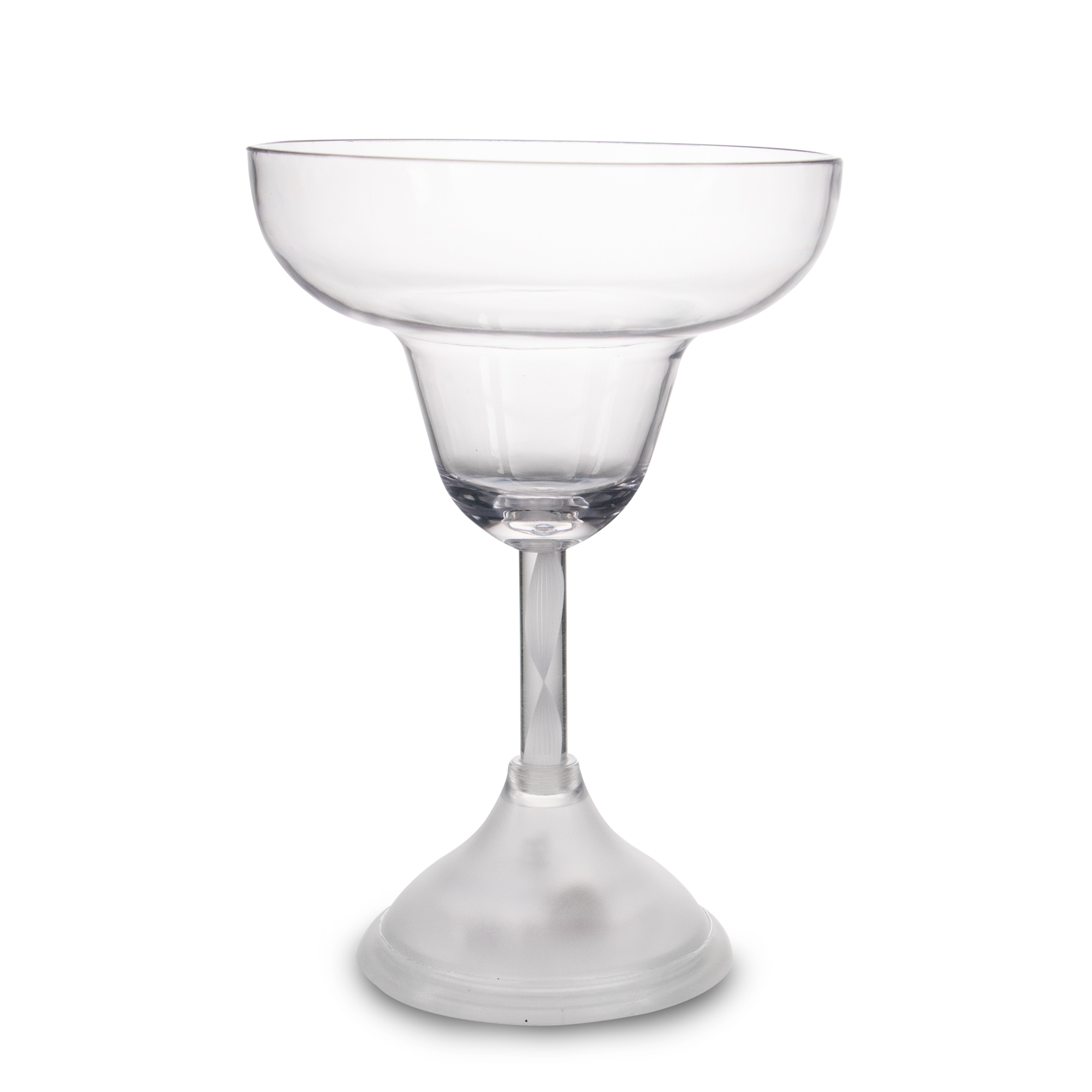 10 oz. Light Up Flashing MultiColor LED Glow Margarita Glass 3