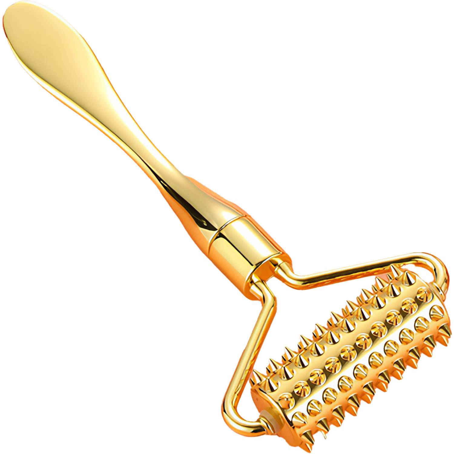 Zinc Alloy Microneedling Facial Roller Massager 1