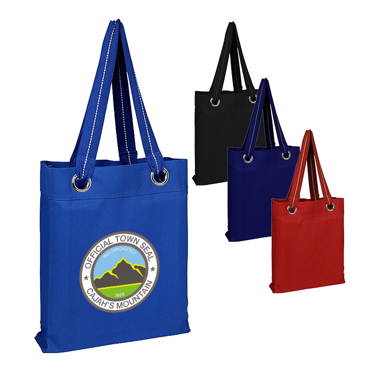 12 oz. 100% Cotton Heavy Canvas Color Tote Bag 8