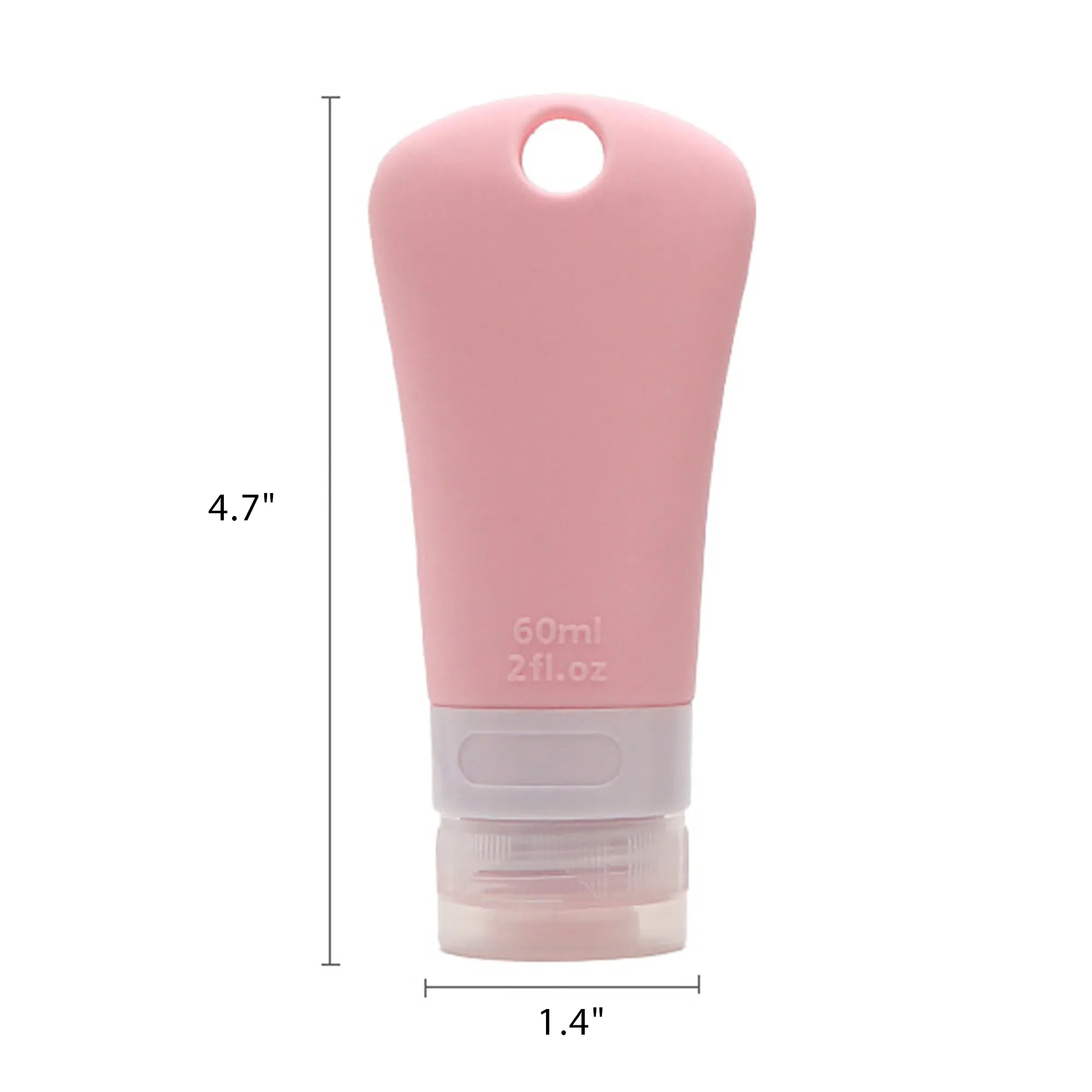 Customizable Portable Silicone Toiletry Travel Bottle 6