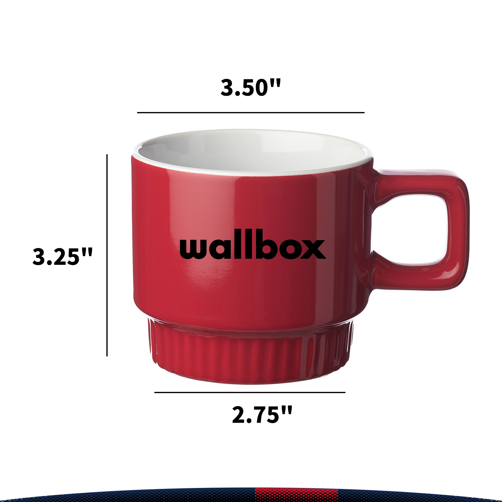 10oz CeraSip Stack Ceramic Mug 7