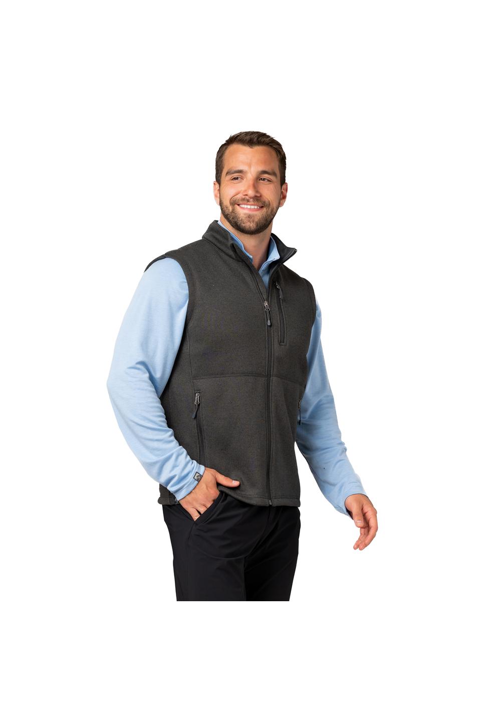 Storm Creek Men's Overachiever Sweaterfleece Vest 24