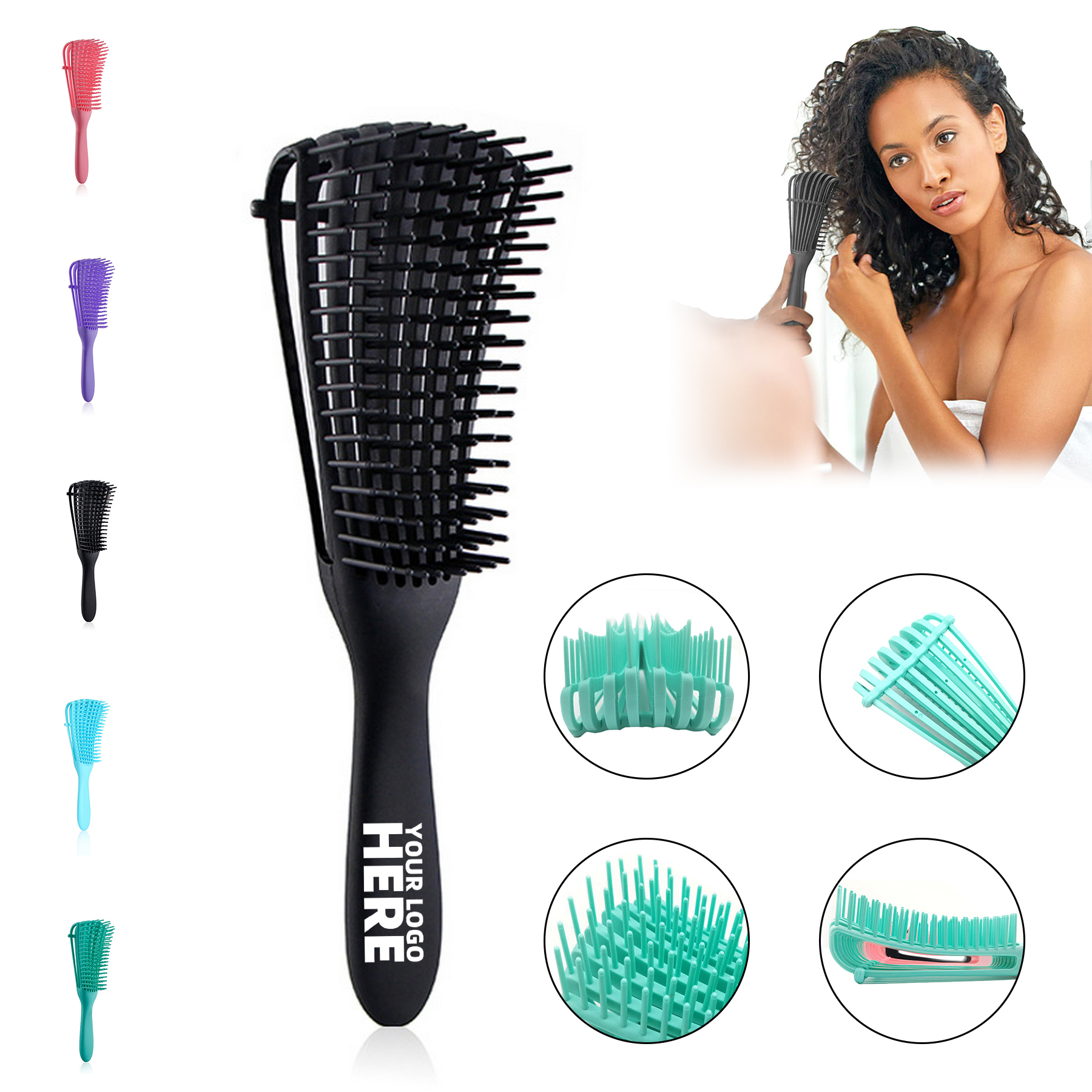 Detangling Brush For Curly Hair 1