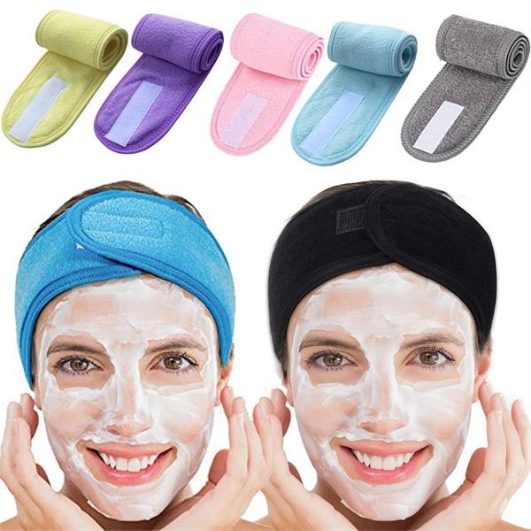 Sports Washable Facial Makeup Headband 3