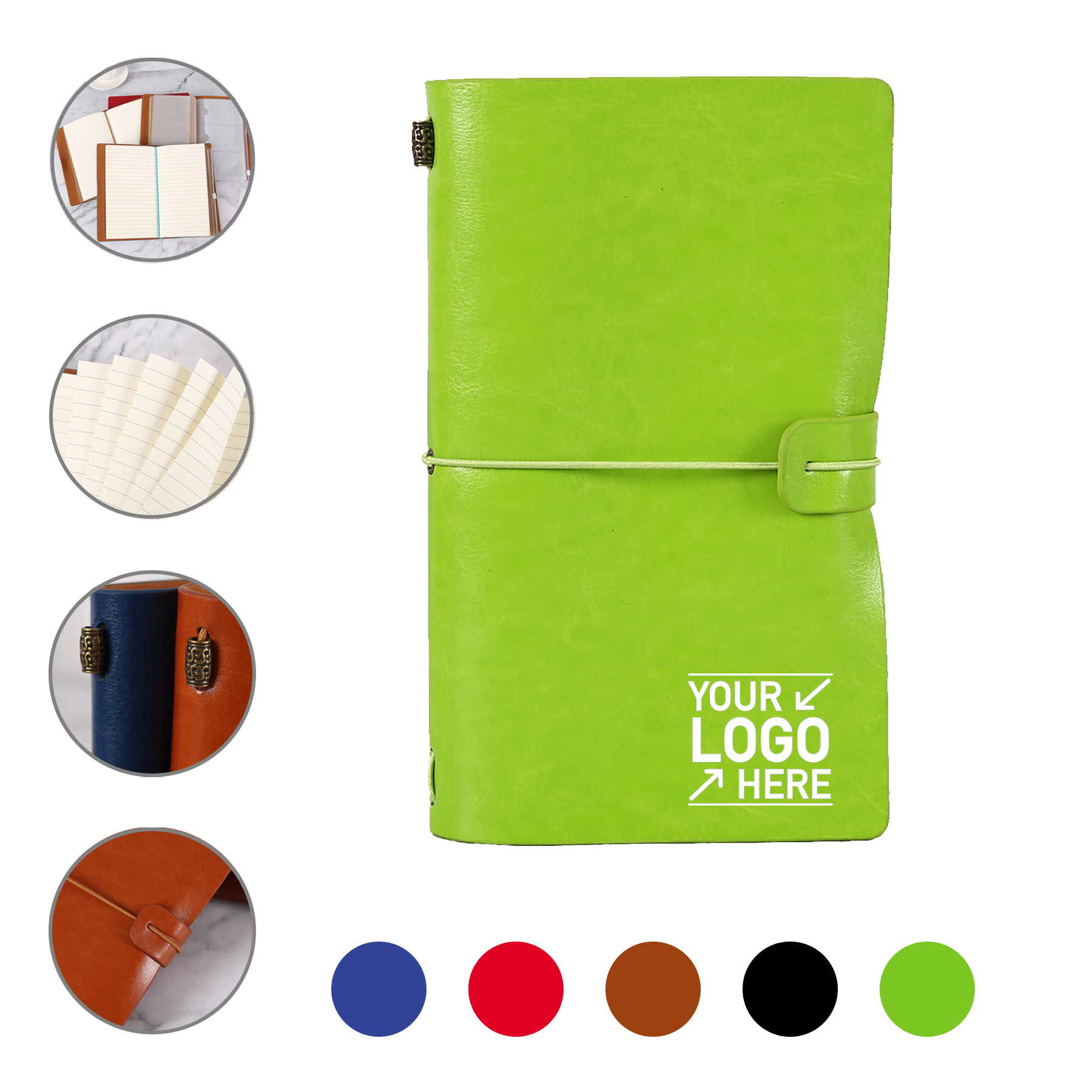 A6 Leather Business Notebook 2