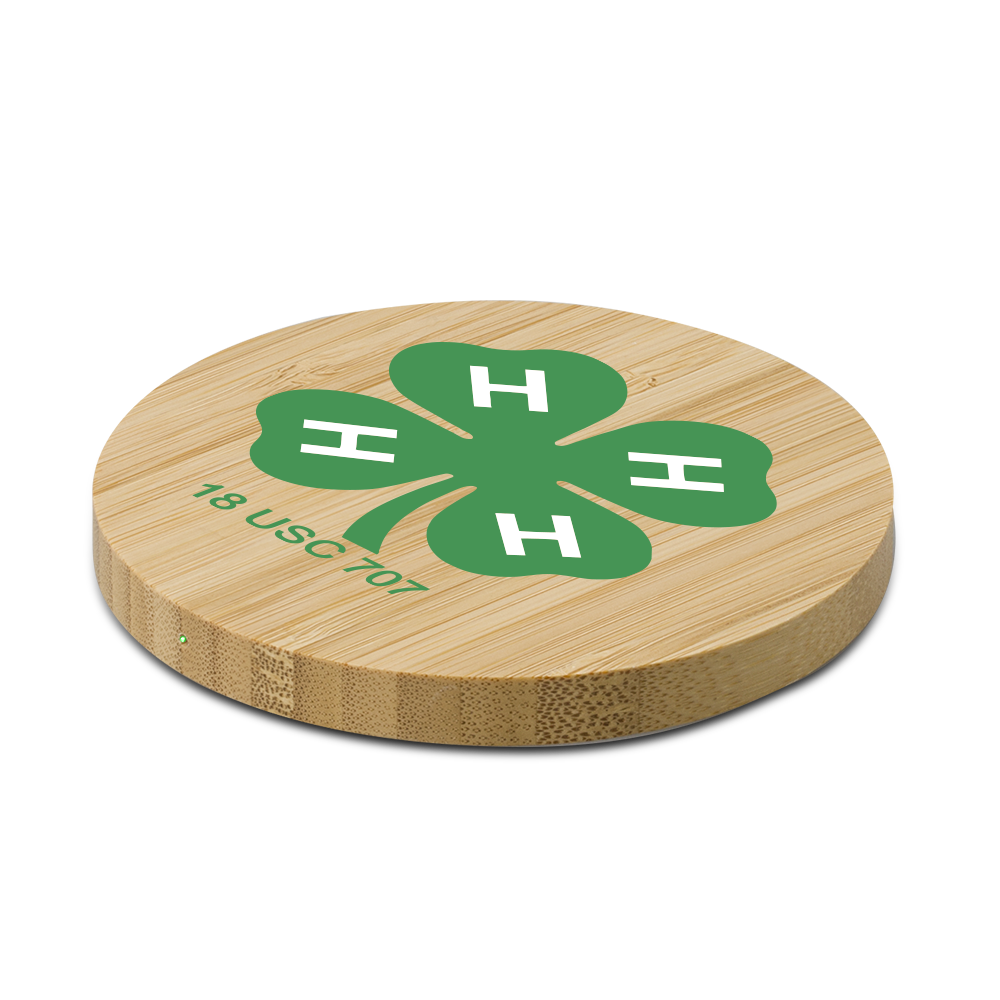 Parkfield 15W Bamboo Eco-Friendly Wireless Charger 7