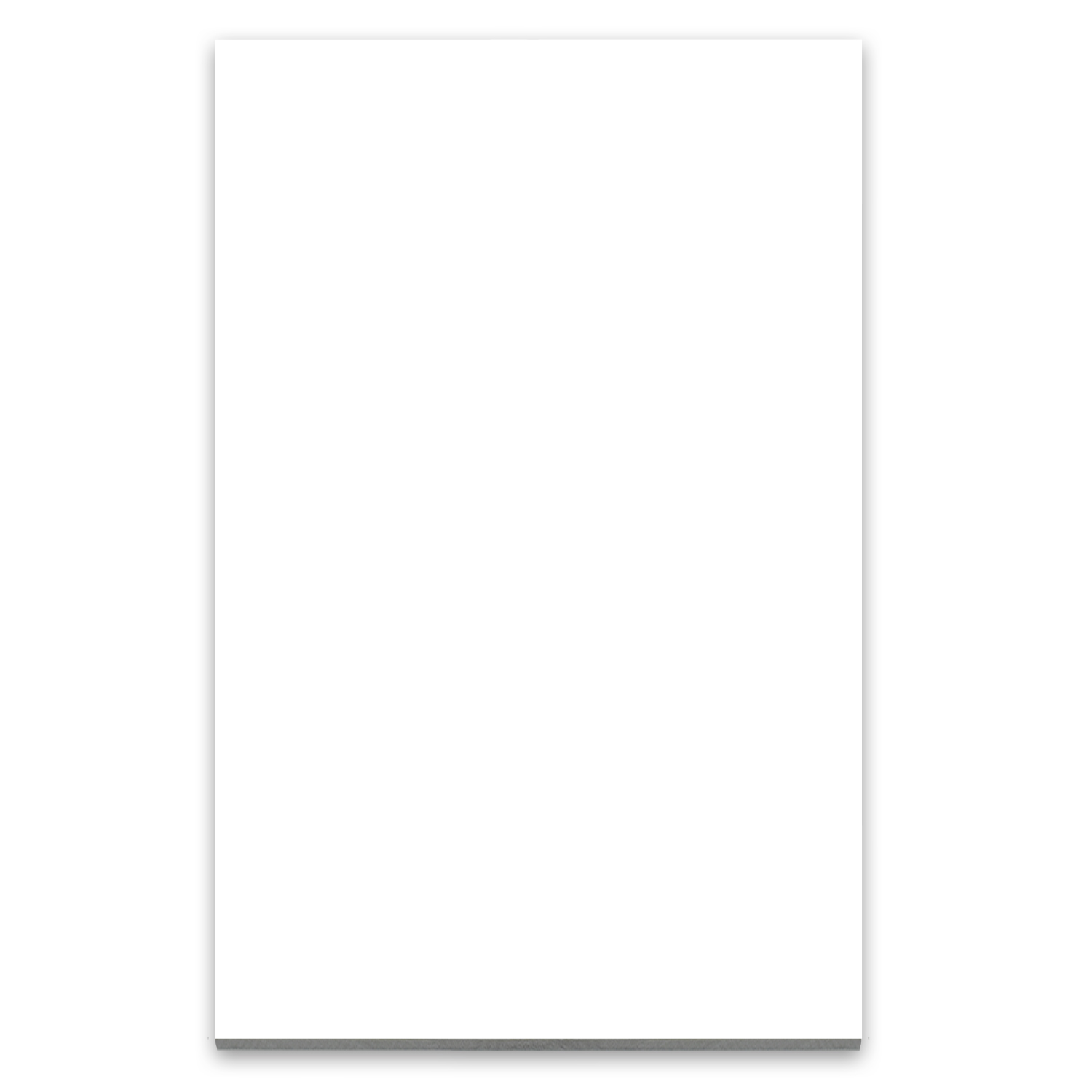 25 Page 5-1/2 x 8-1/2 Paper Note Pad 4CP 1