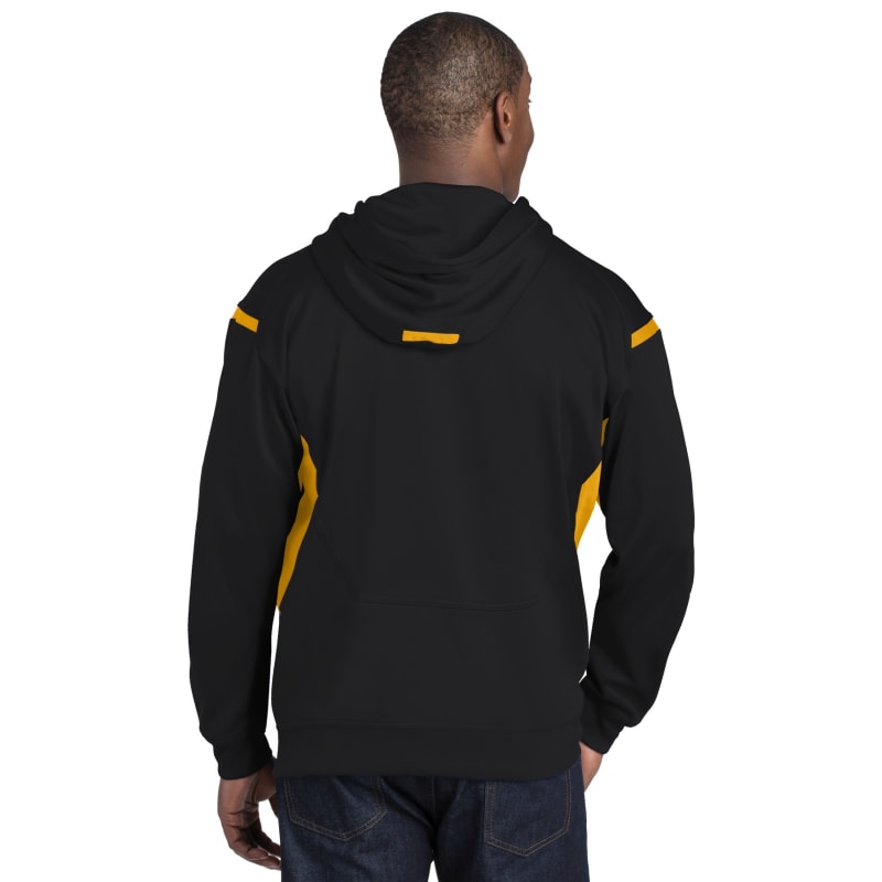 Sport-Tek Tech Fleece Colorblock Hooded Sweatshirt. 12