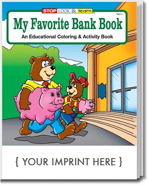 COLORING BOOK - My Favorite Bank Coloring & Activity Book 3