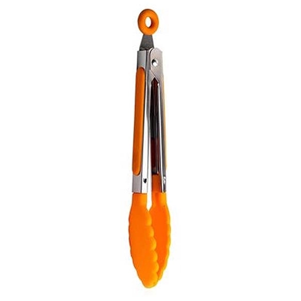 7 Inch Multi-Colors Silicone Kitchen Tongs 3