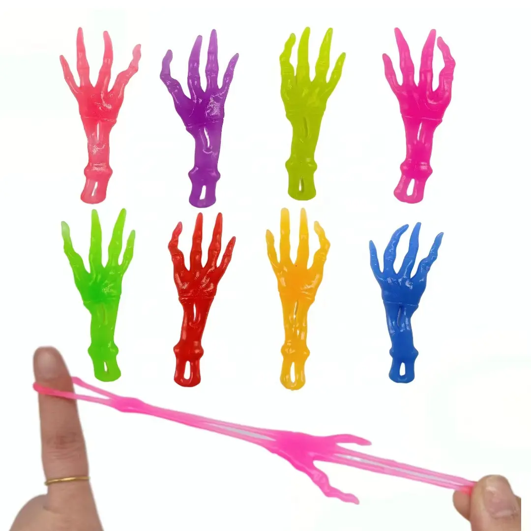Sticky Slingshot Hands Halloween Stretch Toy 2