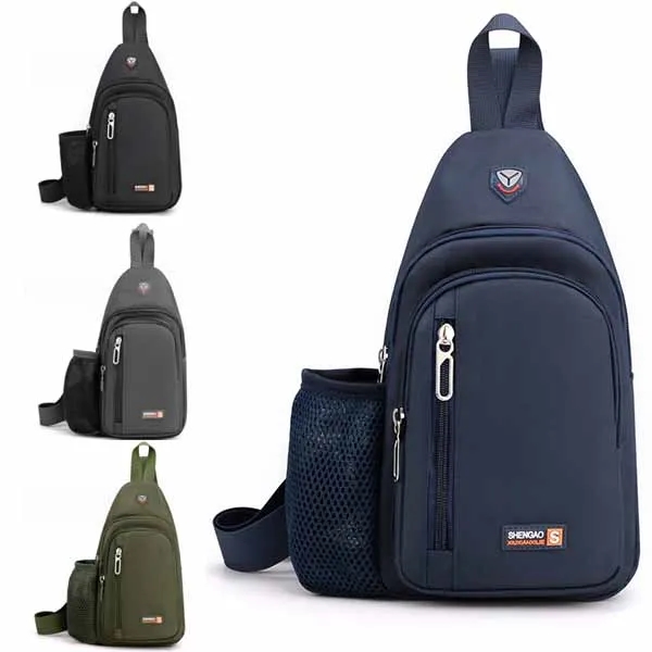 Sling Backpack With Earphone Hole 1