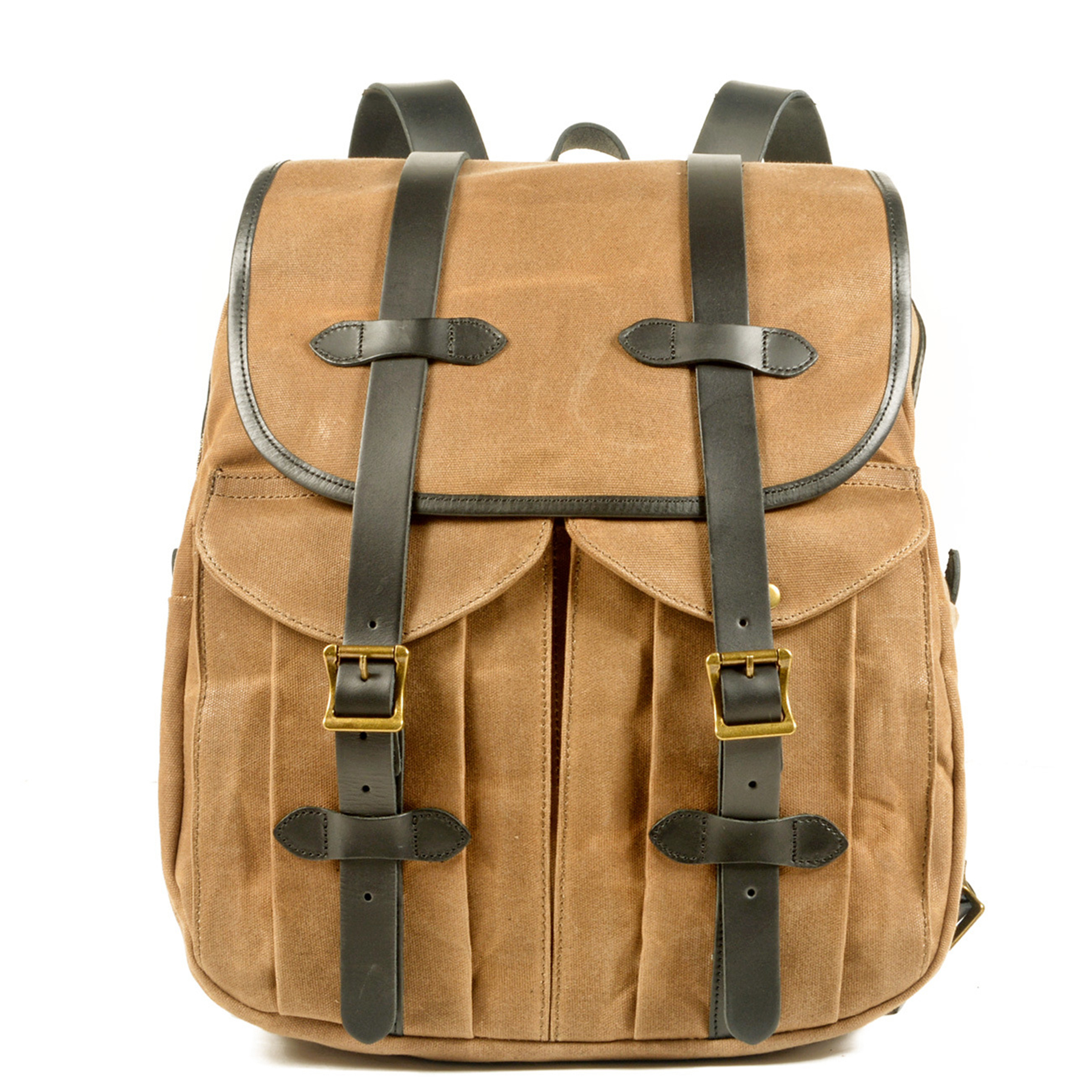 Canvas Oil Wax Hiking Backpack 7