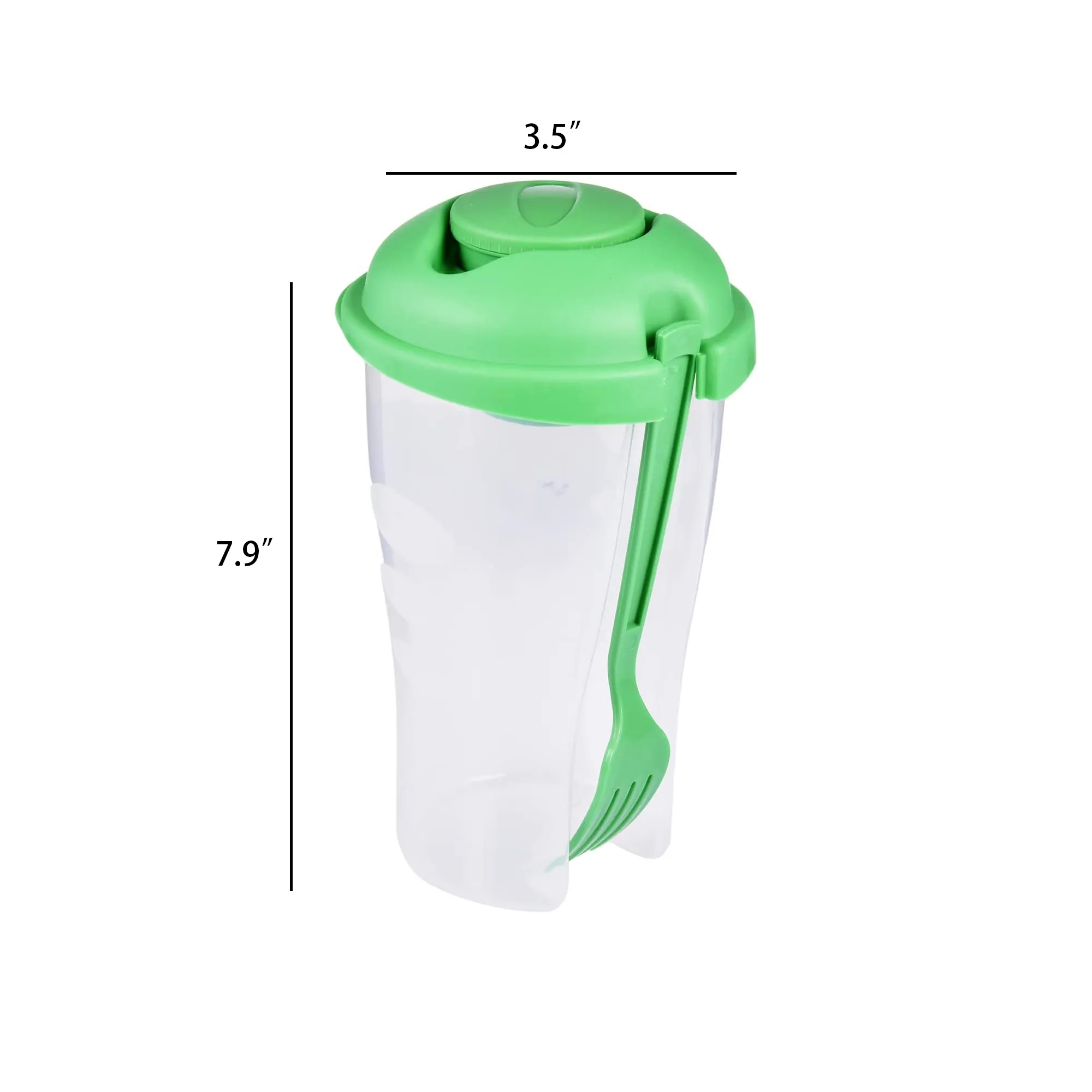 Fresh Salad Container With Fork 3