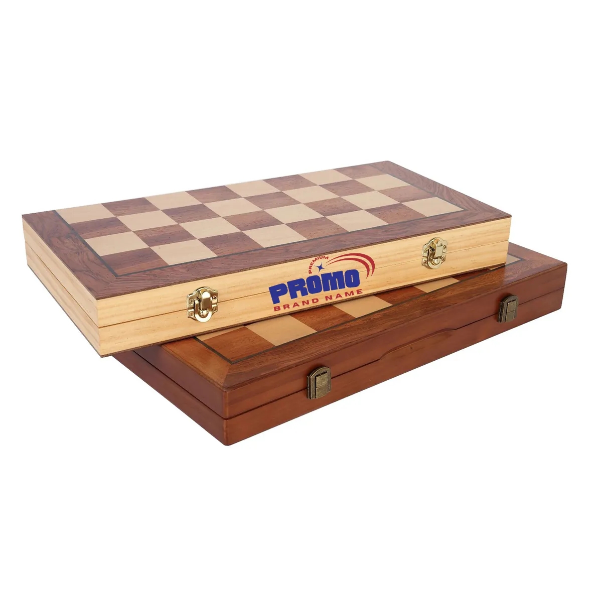High Quality Wooden Magnetic Foldable Chess Set Game Board 6