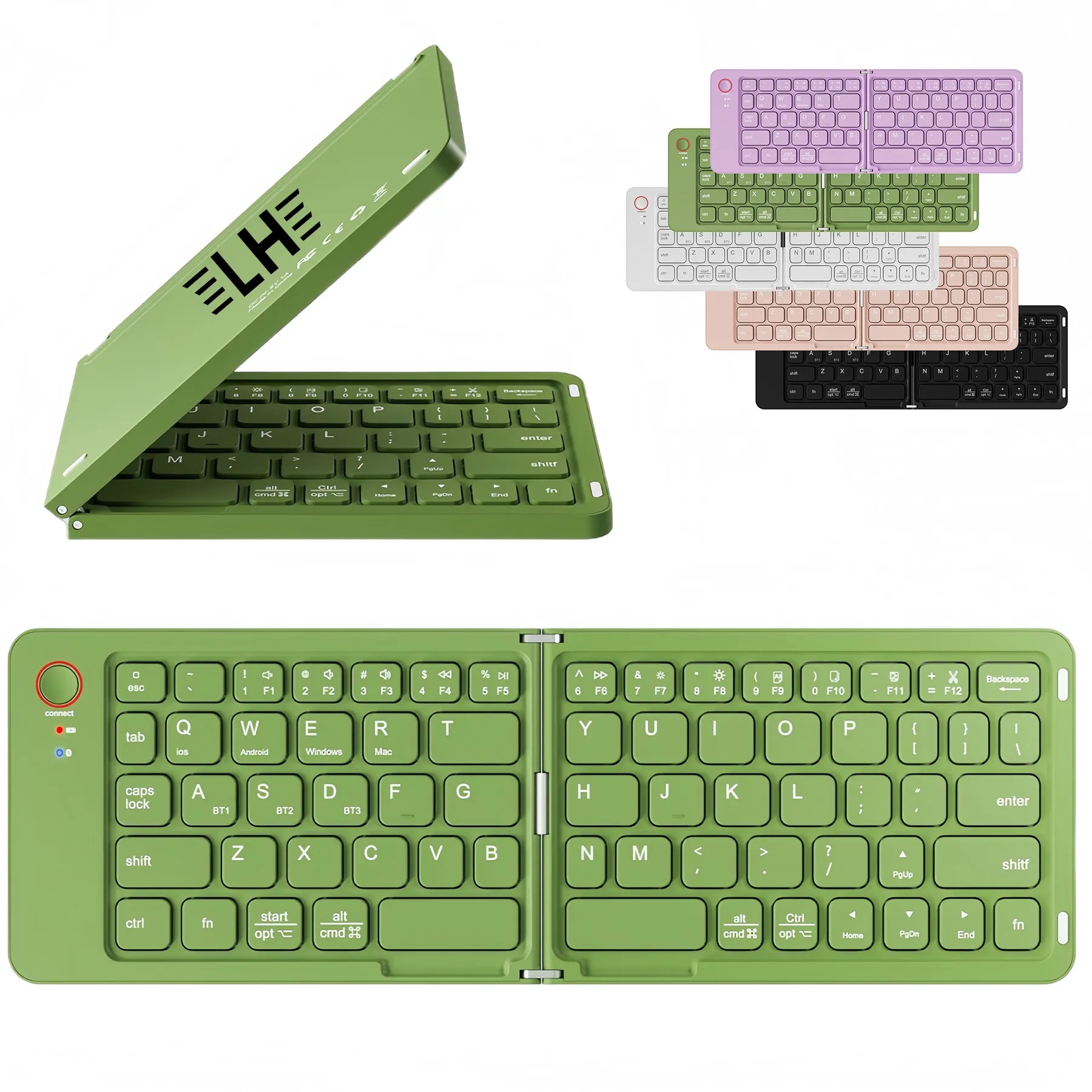 Mini Foldable Bluetooth Wireless Keyboard 2