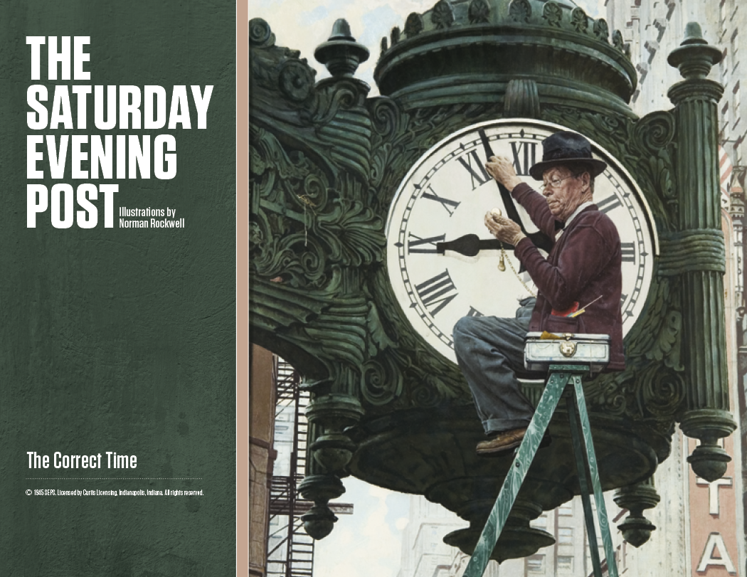 Good Value™ The Saturday Evening Post - Window Calendar 19