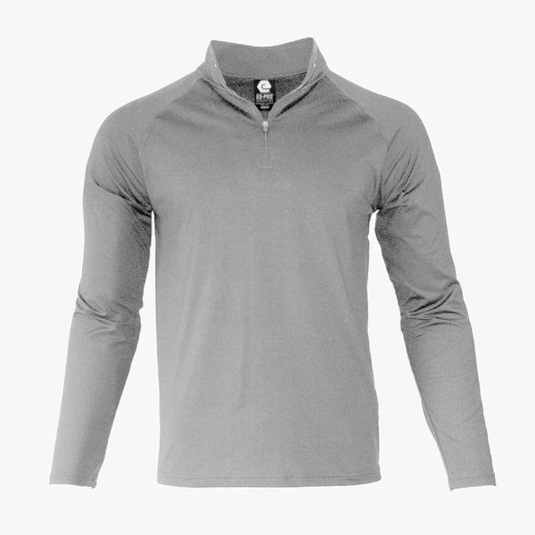 #N218 / Imperial Solid Men's LS 1/4 Zip 4
