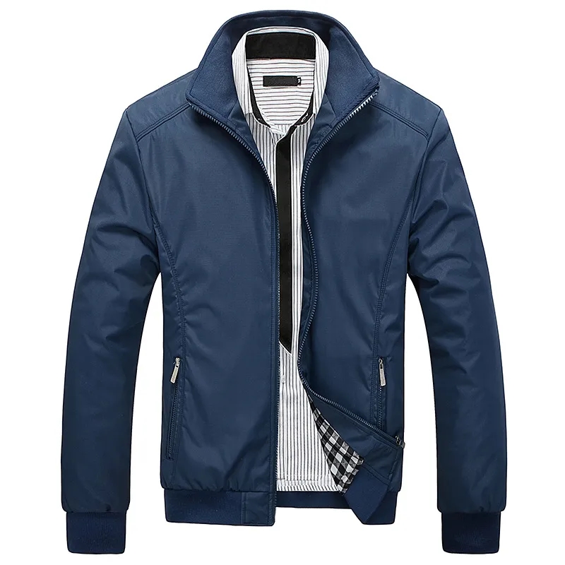Jackets For Mens Stand Collar 8