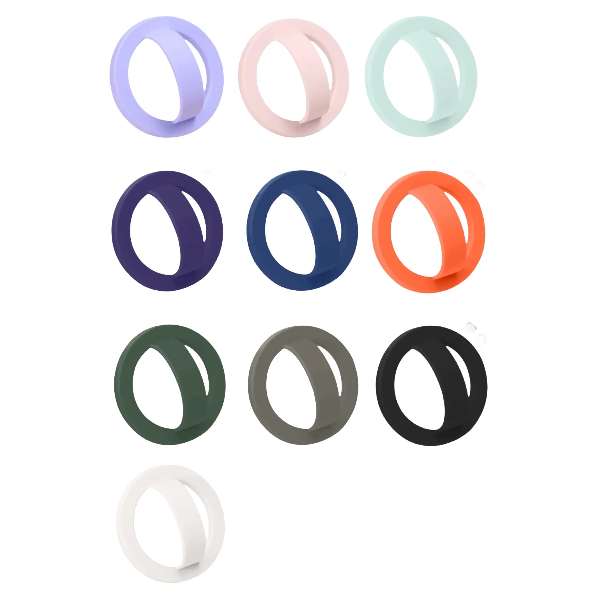 Silicone Magnetic Ring Phone Stand 4
