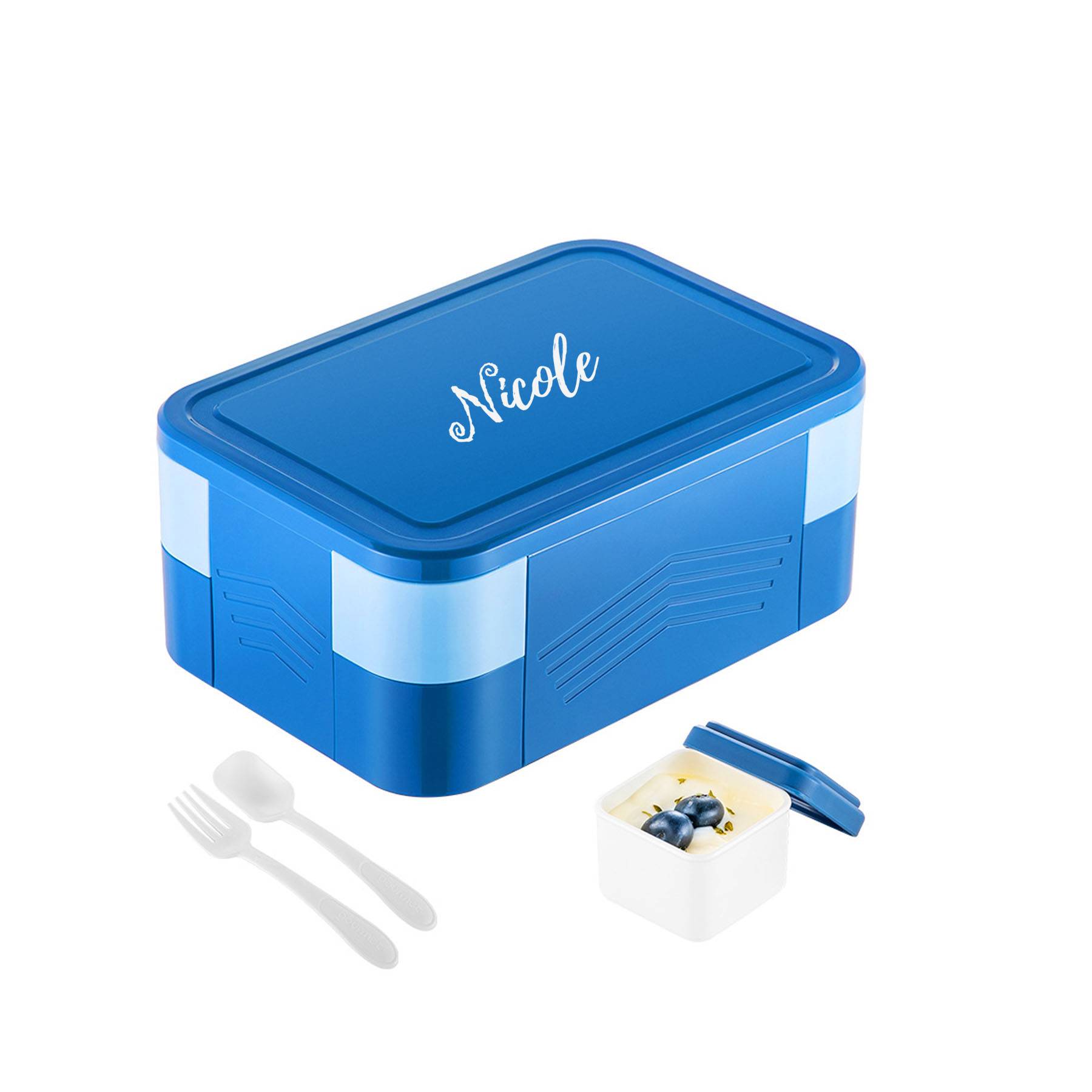 Plastic Lunch Box for Kids Girls 3