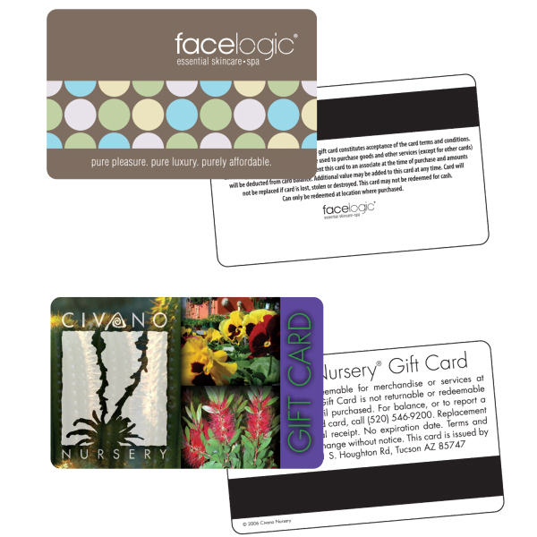 Gift Card With Encoded Magnetic Stripe 2