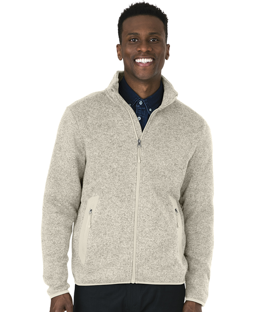 Men's Heathered Fleece Jacket 56
