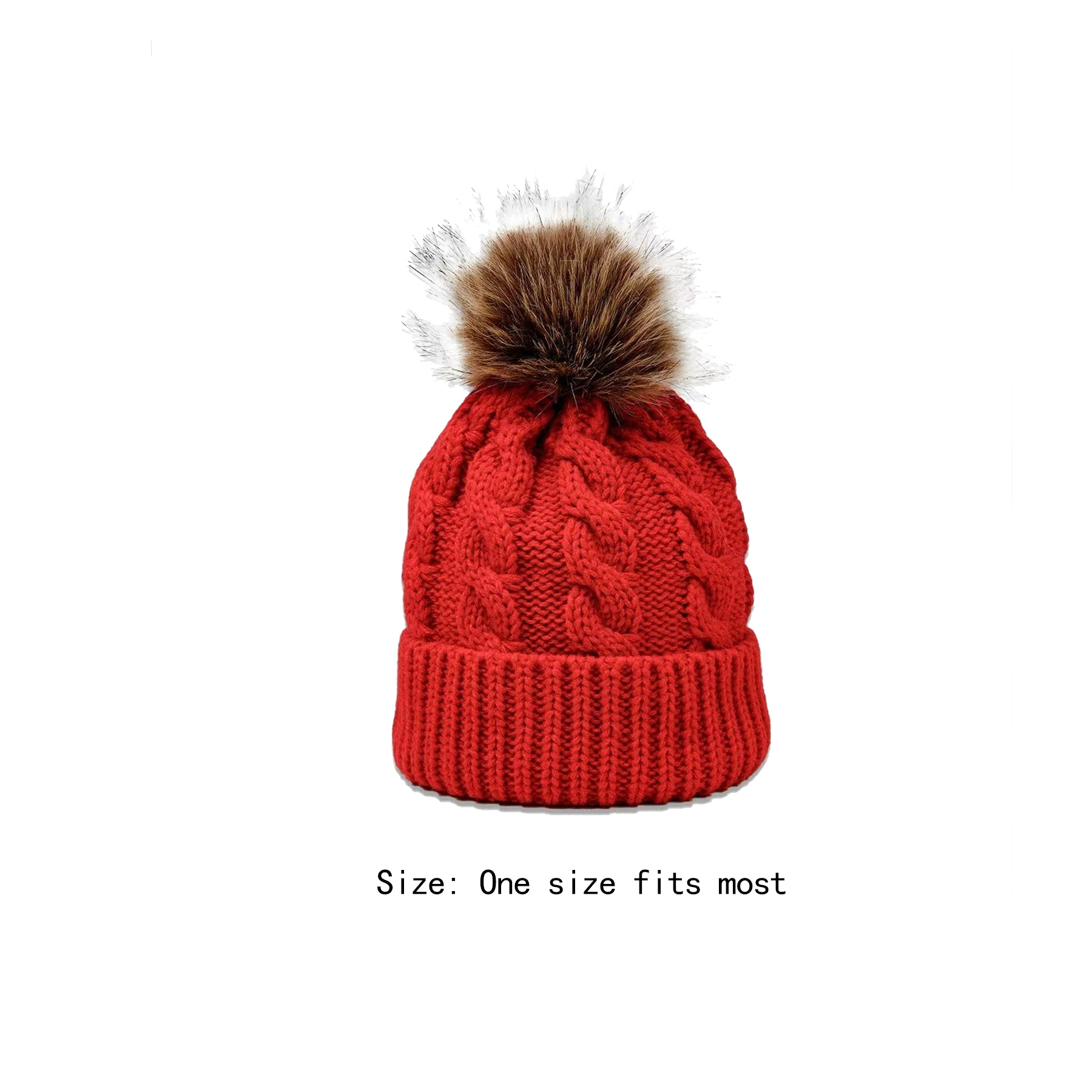 Knit Pom Beanie 2