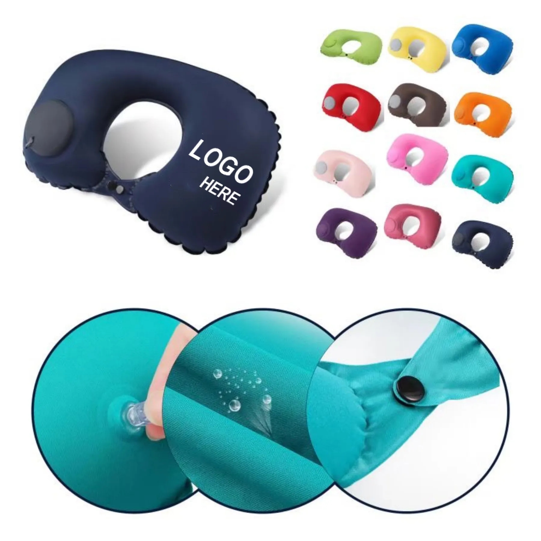 U-Shape Inflatable Neck Pillow 1
