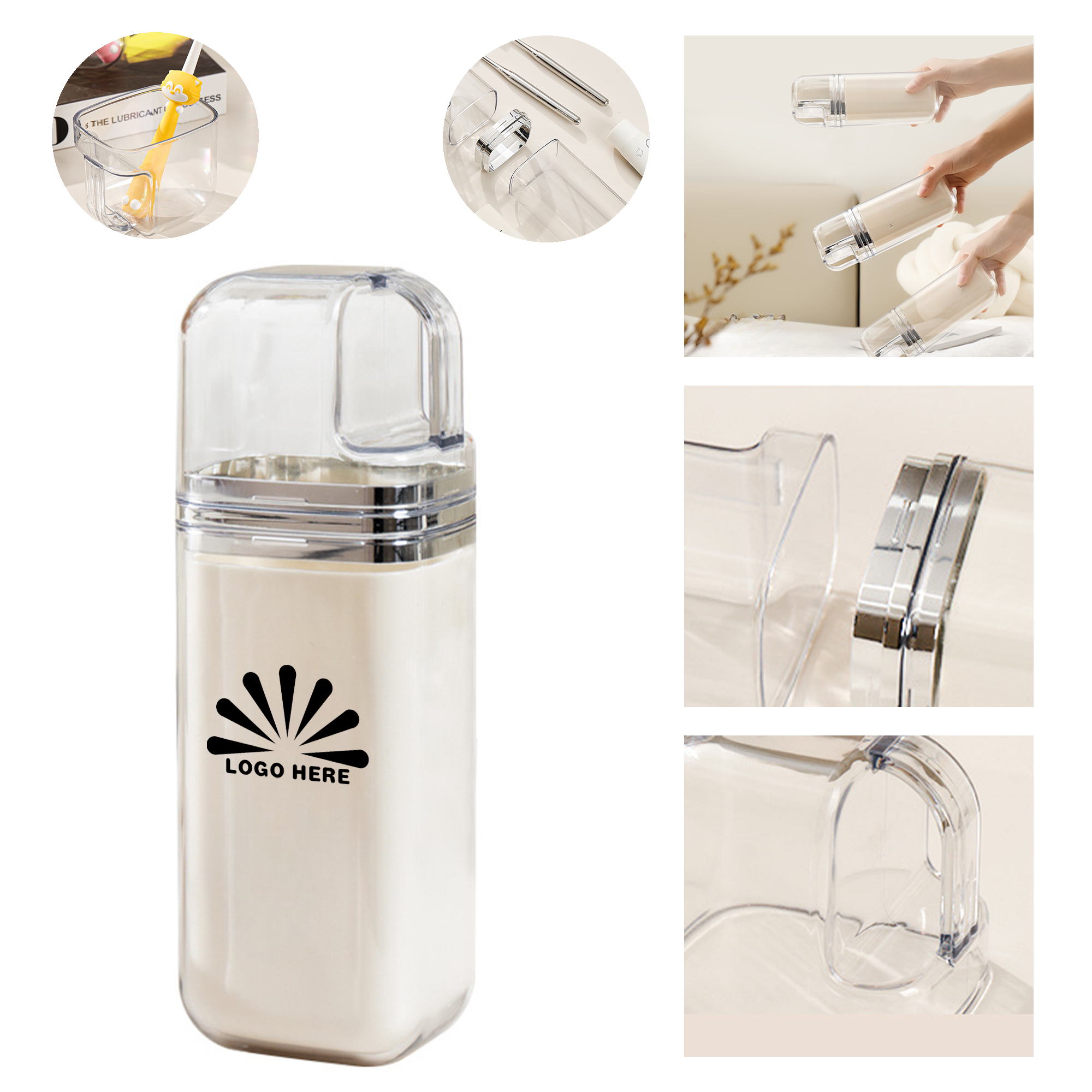3-in-1 Travel Mouthwash Cup Set 1
