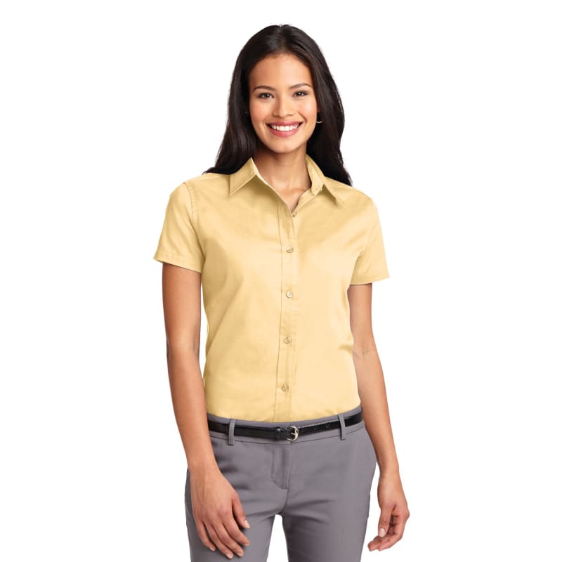 Port Authority Ladies Short Sleeve Easy Care Shirt. 19
