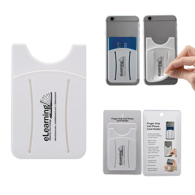 Finger Grip Cell Phone Card Holder w/Packaging 4