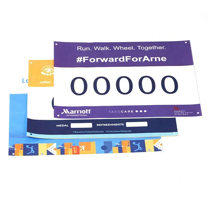 Custom Marathon Bib Number 5